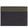 Портмоне Piquadro Black Square (B3) Green-Brown PU1392B3R_VETM