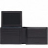 Портмоне Piquadro Black Square (B3) Green-Brown PU1392B3R_VETM