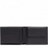 Портмоне Piquadro Black Square (B3) Green-Brown PU1392B3R_VETM