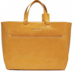 Жіноча сумка Piquadro Blue Square (B2) Yellow BD6680B2-G