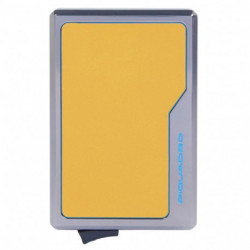 Кредитниця Piquadro Blue Square (B2) Yellow PP7072B2R-G