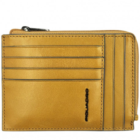 Кредитница Piquadro Blue Square (B2) Yellow PU1243B2R-G