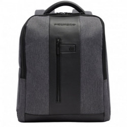 Рюкзак для ноутбука Piquadro Brief (BR) Grey-Black CA4818BR2_GRN