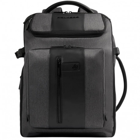 Дорожній рюкзак Piquadro Brief (BR) Grey-Black CA7046BR2_GRN