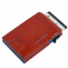 Кредитница Piquadro Blue Square (B2) Orange PP7091B2BLR-CU4