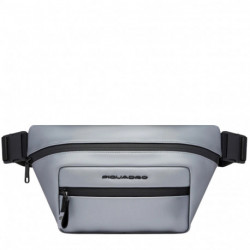Сумка на пояс Piquadro Corner 2.0 (C2O) Silver-Black CA6940C2OW_MGR