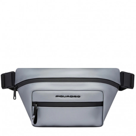 Сумка на пояс Piquadro Corner 2.0 (C2O) Silver-Black CA6940C2OW_MGR