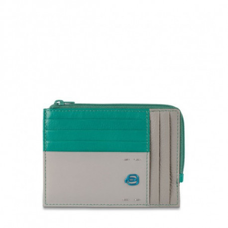 Кредитница PIQUADRO зелёный PULSE/Green-Gray PU1243P15_VGR