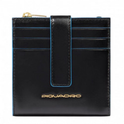 Кредитница Piquadro Blue Square (B2) Black PP6843B2R-N