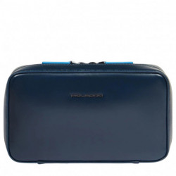 Органайзер для кабелів/дрібниць Piquadro Blue Square (B2) Navy Blue AC6895B2-BLU2