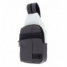 Монорюкзак Piquadro Wollem (W129) Grey-Black CA6540W129W_GRN