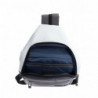 Монорюкзак Piquadro Wollem (W129) Grey-Black CA6540W129W_GRN
