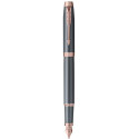 Ручка перьевая Parker IM The Finishing Touch Slate PGT FP F 28 711