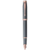 Ручка перьевая Parker IM The Finishing Touch Slate PGT FP F 28 711