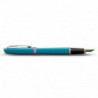 Ручка перьевая Parker MERIDIAN Teal Lacquer RBT FP F 41 211