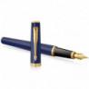 Ручка перьевая Parker MERIDIAN Blue Lacquer GT FP F 40 311