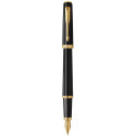 Ручка перьевая Parker MERIDIAN Matte Black Lacquer GT FP F 40 411