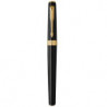Ручка-роллер Parker MERIDIAN Matte Black Lacquer GT RB 40 422