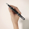 Ручка перьевая Parker MERIDIAN Matte Black Lacquer CT FP F 40 511