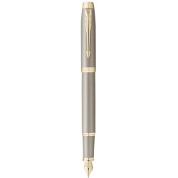 Ручка перьевая Parker IM The Finishing Touch Sandstone CHT FP F 28 611