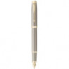 Ручка перьевая Parker IM The Finishing Touch Sandstone CHT FP F 28 611