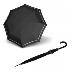 Парасолька-тростина Knirps Stick Automatic Stick Long Black Reflective Black Kn799347151