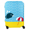 Чохол для валіз BG Berlin Hug Cover Light Whale 57-62см M Bg002-02-115-M