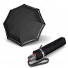 Зонт складной Knirps T.200 Medium Duomatic Reflective Black Kn9532007151