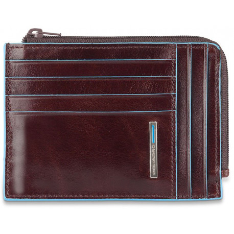Кредитниця Piquadro Blue Square/Cognac PU1243B2R_MO