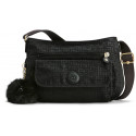 Жіноча сумка Kipling SYRO/Black Pylon Emb K12482_47K