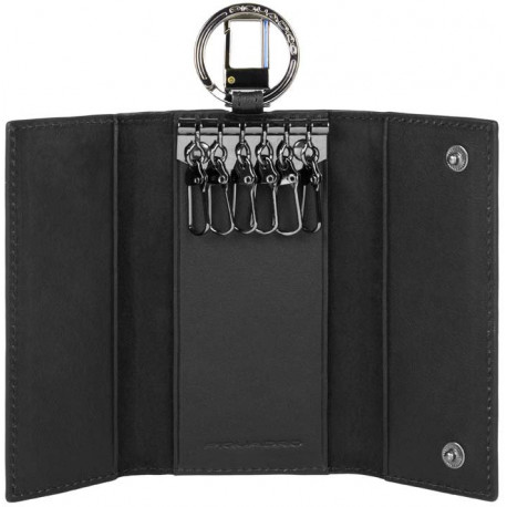 Ключница Piquadro BK SQUARE/Black PC1397B3_N