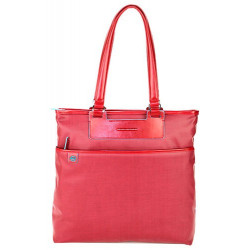 Сумочка / Барсетка Piquadro AKI/Red верт. з чохлом для ноутбука/iPad mini (37x38x8,5) BD3107AK_R
