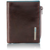 Кредитница Piquadro на молнии BL SQUARE/Cognac PP1351B2_MO