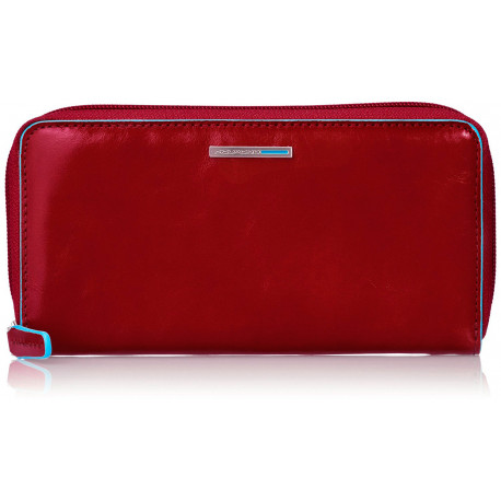 Портмоне жіноче Piqaudro BL SQUARE/Red на блискавці з трьома відділ. PD3229B2_R