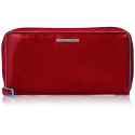 Портмоне жіноче Piqaudro BL SQUARE/Red на блискавці з трьома відділ. PD3229B2_R