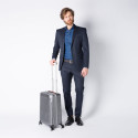 Чемодан Piquadro RELYGHT PLUS ZIP/Black-Tobacco S Маленький BV4425PC2PZ_NCU