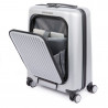 Валіза Piquadro RELYGHT PLUS ZIP/Grey-Black S Маленька BV4426PC2PZ_GRN