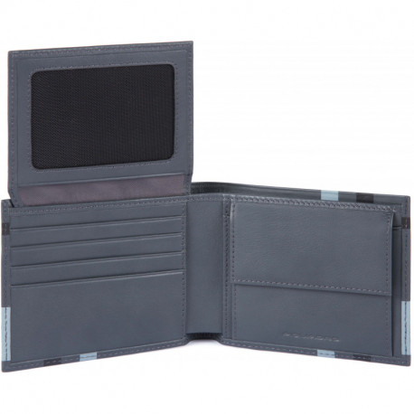Портмоне Piquadro TAG/CheckBlack PU4518TAGR_CHECKN