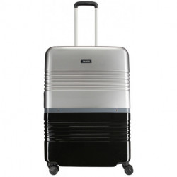 Чемодан Travelite FRISCO/Black-Silver M Средний TL075148-01