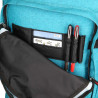 Рюкзак на колесах Travelite BASICS/Turquoise Print TL096351-23