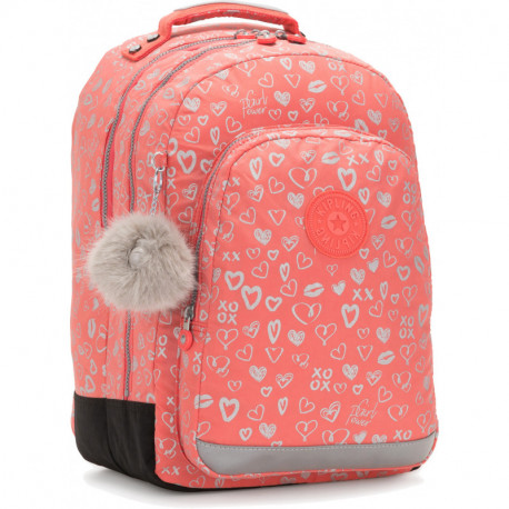 Рюкзак для ноутбука Kipling BTS / Hearty Pink Met KI4053_83S