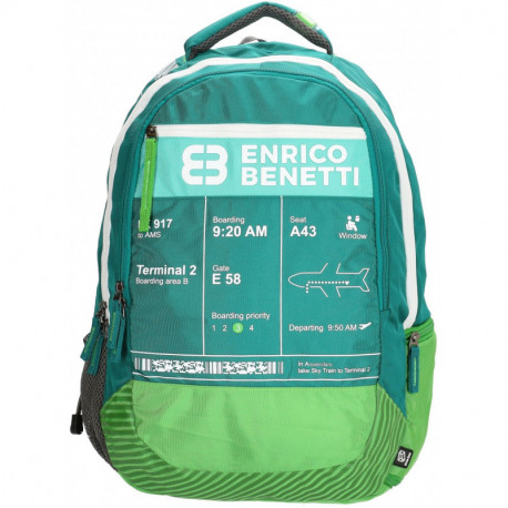 Рюкзак для ноутбука Enrico Benetti WELLINGTON/Green Eb47193 023