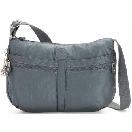 Сумочка Kipling BASIC PLUS / Steel Gr Metal K12592_H55