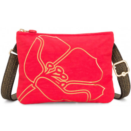 Сумочка-Клатч Kipling KIPLING LUNAR + / Red Gold Flower KI6759_62R
