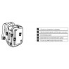 Сумка-рюкзак CabinZero CLASSIC PLUS 32L/Absolute Black Cz24-1201