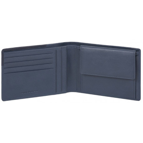 Портмоне Piquadro HAKONE/Blue PU257S104R_BLU