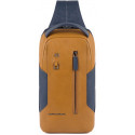 Монорюкзак Piquadro HAKONE/Tobacco-Blue CA5001S104_CUBL