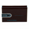 Портмоне Piquadro BL SQUARE/Cognac PP4891B2R_MO