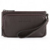 Сумочка / Клатч Piquadro BK SQUARE/D.Brown AC5100B3_TM