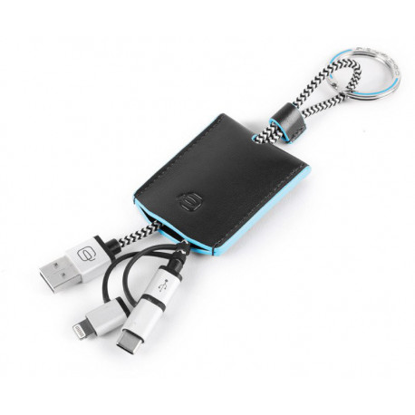 Брелок Piquadro BL SQUARE/Black AC4236B2_N